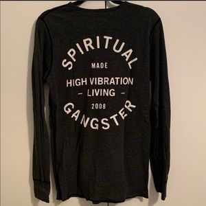 Men’s Spiritual Gangster long sleeved shirt
